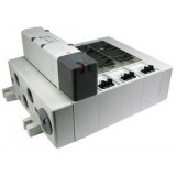 SMC solenoid valve 4 & 5 Port VQ VV5Q51-T1, 5000 Series, Base Mounted Manifold, Plug-in, Individual Terminal Block